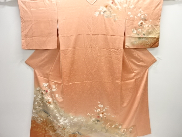Japanese Kimono / Homongi Tsukesake Silk